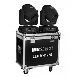 Pack 2 x LED MH127S inclus élingues-Flightcase