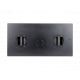 EX1.2 MkII Caisson de basses amplifié double charge asymétrique 12' , 500 Watt RMS