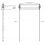 Double Flybar Double Lyre pour montage pour 2 x ES1.0